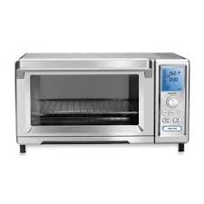 Cuisinart Chef S 1800 W 9 Slice Stainless Steel Toaster Oven Tob 260n1 The Home Depot Convection Toaster Oven Toaster Oven Countertop Oven