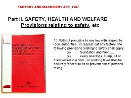 1 factories and machinery act 1967 an act to provide : Eut 440 Engineers In Society Nilai Unitnumber Of