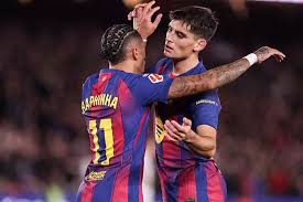 لقطات من مباراة برشلونة وأوساسونا في الدوري الإسباني