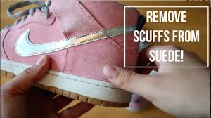 How To Remove Scuffs And Marks From Suede Youtube