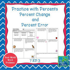 Percent Change Worksheet Super Teacher Worksheets Percent Of Change 7th Grade Math