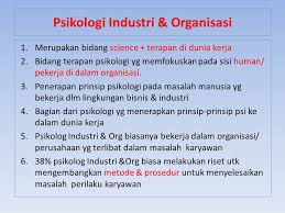 Skpx3123 psikologi industri dan organisasi sesi 2017/2018 semester 1 bab 10: Noted Psikolog Perbedaan Di Antara Psikologi Industri Organisasi Dengan Program Program Bisnis