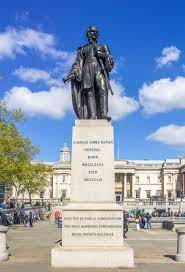 Trafalgar square is a public square in the city of westminster, central london, established in the early 19th century around the area former. Statue Of Charles James Napier Trafalgar Square Wikipedia