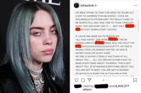 We did not find results for: Billie Eilish Explained In A Viral Instagram Post Why The Phrase All Lives Matter Is So Damaging