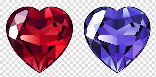 Two Purple And Red Heart Gemstones Illustration Diamond Gemstone Heart Diamond Hearts Transparent Background Png Clipart Hiclipart Red rubies and gold diamonds, rhinestone hearts clip art. two purple and red heart gemstones