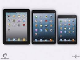 Ipad 5 Compared To Ipad 4 Ipad Mini In Artist Rendering Ipad 5 Ipad Mini Ipad