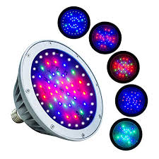 Waterproof Led Pool Light Bulb For Inground Swimming Pool 12v 40watt Color Changing Fit In For Pentair And Hayward Pool Light Fixtures Walmart Com Walmart Com