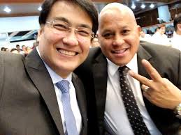 Si Agimat at si Bato!👍👍👍 With my friend Senator Bato tackling the  General Appropriations Bill for 2020. We are working
