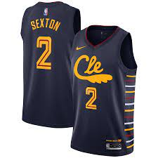 Cleveland Cavaliers Nike City Edition Swingman Jersey Collin Sexton Mens