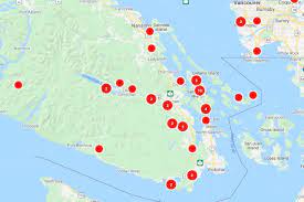 If your outage isn't shown, call 1 800 bchydro (1 800 224 9376) or *hydro (*49376) on your mobile or report it careers. Windstorm Causes 47 Power Outages On The South Island Oak Bay News