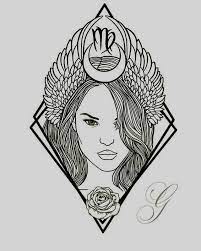 50 Best Virgo Tattoos Designs And Ideas With Meanings Virgo Tattoo Designs Virgo Tattoo Virgo Constellation Tattoo