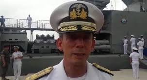 El Calm. Daniel Gines Villacis, comandante de Operaciones Navales, recordó,  como oficial de marina, los tiempos de la Guerra del Cenepa 1995