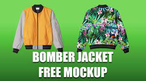Download Bomber Jacket Mockup Free Download Youtube