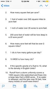 (from here on i used a calculator). 12 29 Pm Inbox 1 How Many Acres In A Square Mile 2 Chegg Com