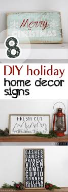 You can easily make star decorations of paper, of salt dough, of fabric or wood and many other materials. 8 Diy Holiday Home Decor Signs Picky Stitch