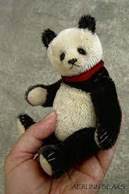 Mulan Panda Style Artist Bear Pdf Pattern By Aerlinn Bears Etsy Mohair Teddy Bear Teddy Bear Teddy Bear Doll