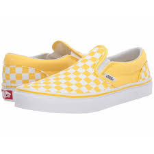 Vans Kids Classic Slip On Little Kid Big Kid Checkerboard