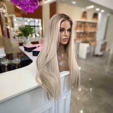 Długa peruka premium blond 66 cm- rozpali zmysły