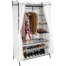 Melamine workbench top in white Metal Wardrobe With Curtains Canvas Wardrobe Kids Wardrobe Wardrobe Closet Black