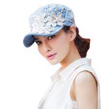 Yimidear Female Uv Sun Hat Cowboy Hat Lady Summer Outdoor Sports Visor Cap Women Baseball Cap Peaked Cap Summer Hats For Women Womens Baseball Cap Summer Hats