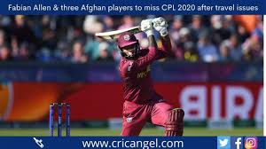 Check out featured articles and pictures of fabian allen full name: Fabian Allen Three Afghanistan Players To Miss Cpl 2020 After Travel Issues Cricangel