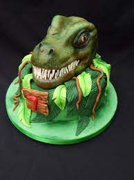 Weitere ideen zu dino kuchen, kindertorte, kinder kuchen. 3d T Rex Cake T Rex Cake Dinosaur Birthday Cakes Dinosaur Cake