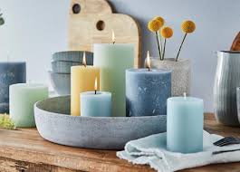These stands made of wood, iron, brass, glass and german silver. Mon Ami Rustique Landhauskerzen