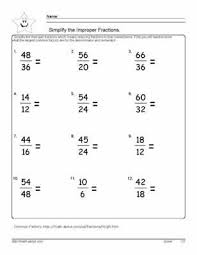 This fraction worksheet is great for testing children in their reducing of fractions. 4th Grade Fractions Worksheets Pdf