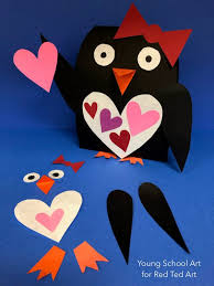 Penguins are so fascinating, it was easy to engage my students in our lesson from start to this toilet paper roll craft is a project that children are so proud to display when they bring it home. Paper Valentines Penguin Craft Red Ted Art Make Crafting With Kids Easy Fun