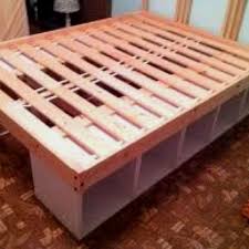 Diy Beds Frame With Storage Diy Storage Bed Diy Bed Frame Diy Storage