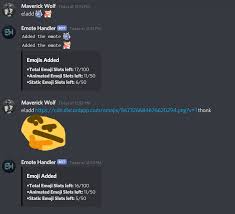 Replaces discord's emojis with emojis of a different provider (apple, facebook.) Emote Handler Discord Bots