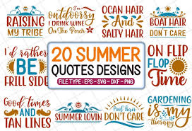 Download 20 Summer T Shirt Designs Bundle Summer Svg Bundle Summer Craft Bundle Summer Cutfiles Buy T Shirt Designs