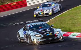 Aston Martin V12 Vantage Gt3 At Nurburgring 24 Hours Race Aston Martin V12 Vantage Aston Martin Aston Martin Vantage