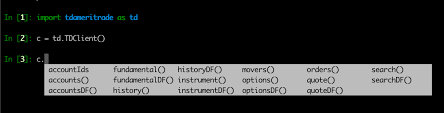 The reticulate package provides an r interface to python modules, classes, and functions. Github Timkpaine Tdameritrade Python Interface To Td Ameritrade Https Developer Tdameritrade Com