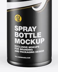 Download Glitter Spray Bottle Mockup In Bottle Mockups On Yellow Images Object Mockups PSD Mockup Templates