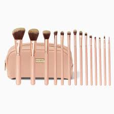 Bh Cosmetics Signature Rose Gold 13 Piece Brush Set Bh Chic Makeup Brush Set Bh Cosmetics Eyeliner Brush