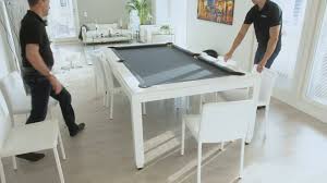 It is a convertible table that allows you to use it either to have dinner on, or to have fun playing pool on it. Fusiontables Design Dining Pool Tables Official Home Facebook