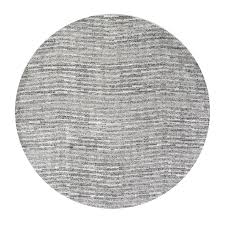Bring color and comfort to your bathroom, while protecting the floor, with a round bath rug from brands including horchow. Nuloom Sherill 8 X 8 Gray Round Indoor Stripe Area Rug In The Rugs Department At Lowes Com