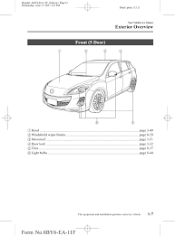 2012 Mazda Mazda3 Sedan And Hatchbackowners Manual Provided By Naples