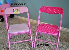 A Great Idea For All Those Tacky Character Sets We Find Dirt Cheap Kids Chairs Kids Folding Chair Toddler Folding Table