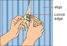 Were there any other cleaning contaminants? Wallpaper Repairs Hometips