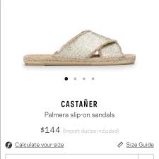 castaner palmera sandal size 39 new in box nwt