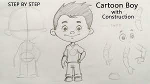 Check spelling or type a new query. Learn How To Draw A Cartoon Boy Character Step By Step Tutorial Rinkuart Drawing And Sketching Youtube