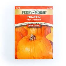Maybe you would like to learn more about one of these? Ferry Morse Pumpkin Jack O Lantern Seed