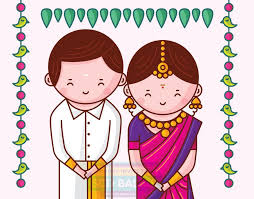 Tamil Nadu South Indian Wedding Invitation Card Design And Indian Wedding Invitation Card Design Indian Wedding Invitation Cards Cartoon Wedding Invitations