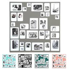 5 à l'horizontale et 5 à la verticale. Cadre Photo Design Pele Mele M30 Presse Citron Absolument Design