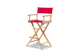 Your view will no longer be obstructed by rails, fence, objects or people in front of you when you sit in the rms tall folding chair. World Famous Director Chair Bar Height Arm Chairtelescope Casual Furniture