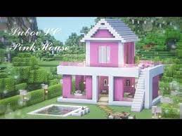 The idea comes with a full tutorial so it. Minecraft Aesthetic Modern Pink House Tutorial Build Interior Easy 2 Storey Cute House Cute Minecraft Houses Minecraft Modern Minecraft House Tutorials