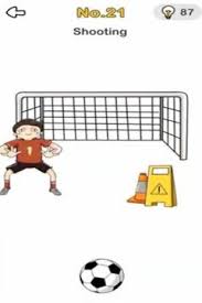 Enjoy the game with cluest! Brain Out Challenge Beat Them All Shooting Level 21