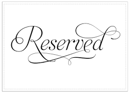 Found On Weddingbee Com Share Your Inspiration Today Reserved Table Signs Reserved Printable Sign Reserved Signs